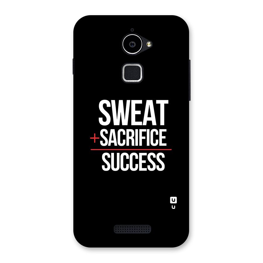 Sweat Sacrifice Success Back Case for Coolpad Note 3 Lite