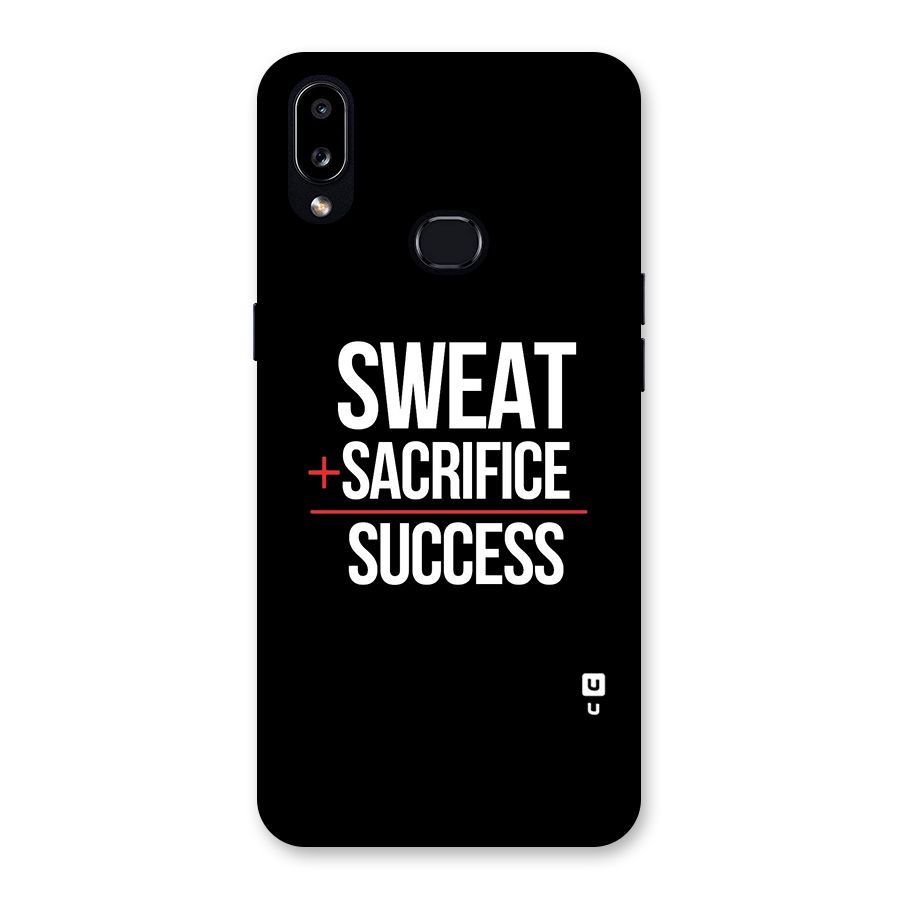 Sweat Sacrifice Success Back Case for Galaxy A10s