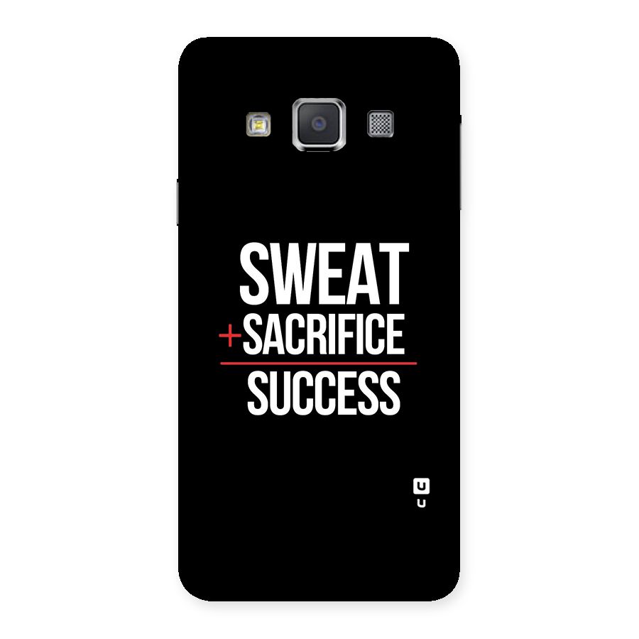 Sweat Sacrifice Success Back Case for Galaxy A3
