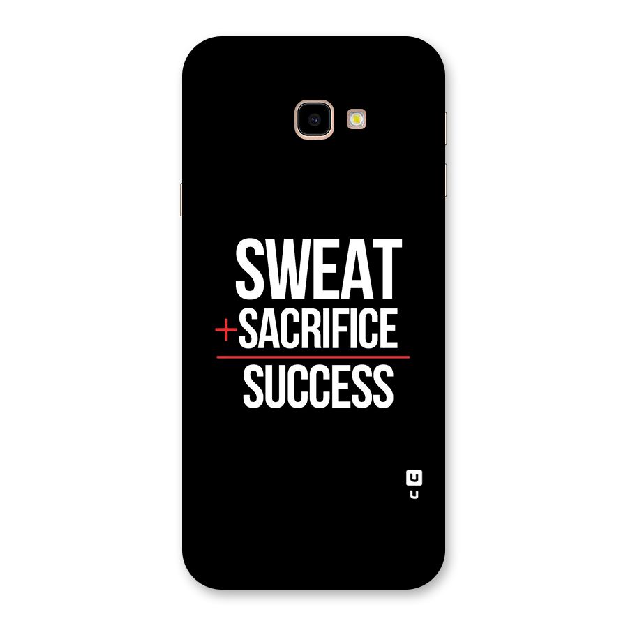 Sweat Sacrifice Success Back Case for Galaxy J4 Plus
