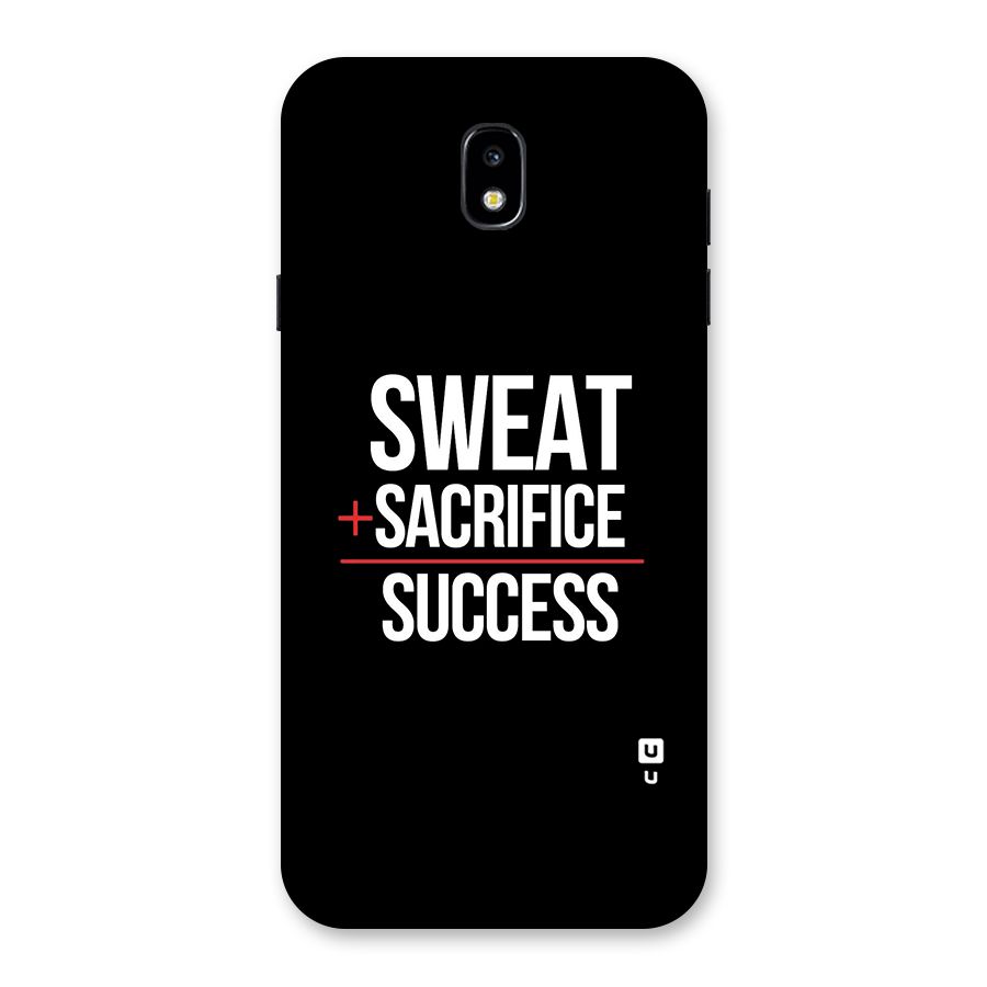 Sweat Sacrifice Success Back Case for Galaxy J7 Pro