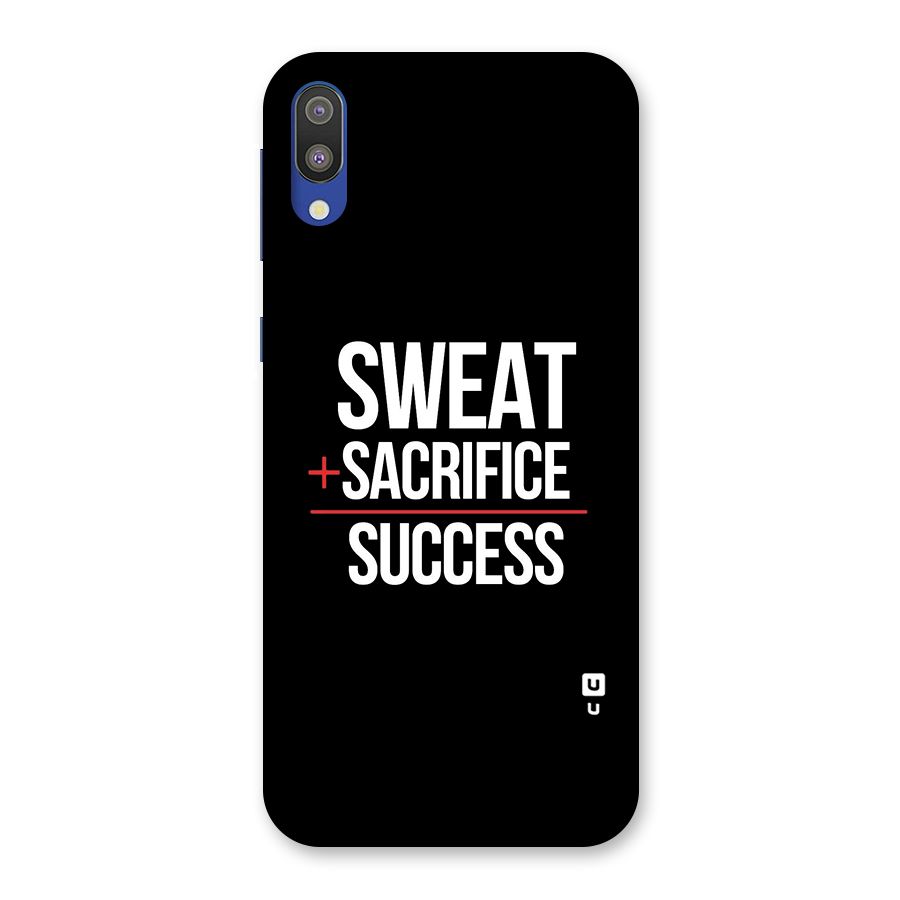 Sweat Sacrifice Success Back Case for Galaxy M10