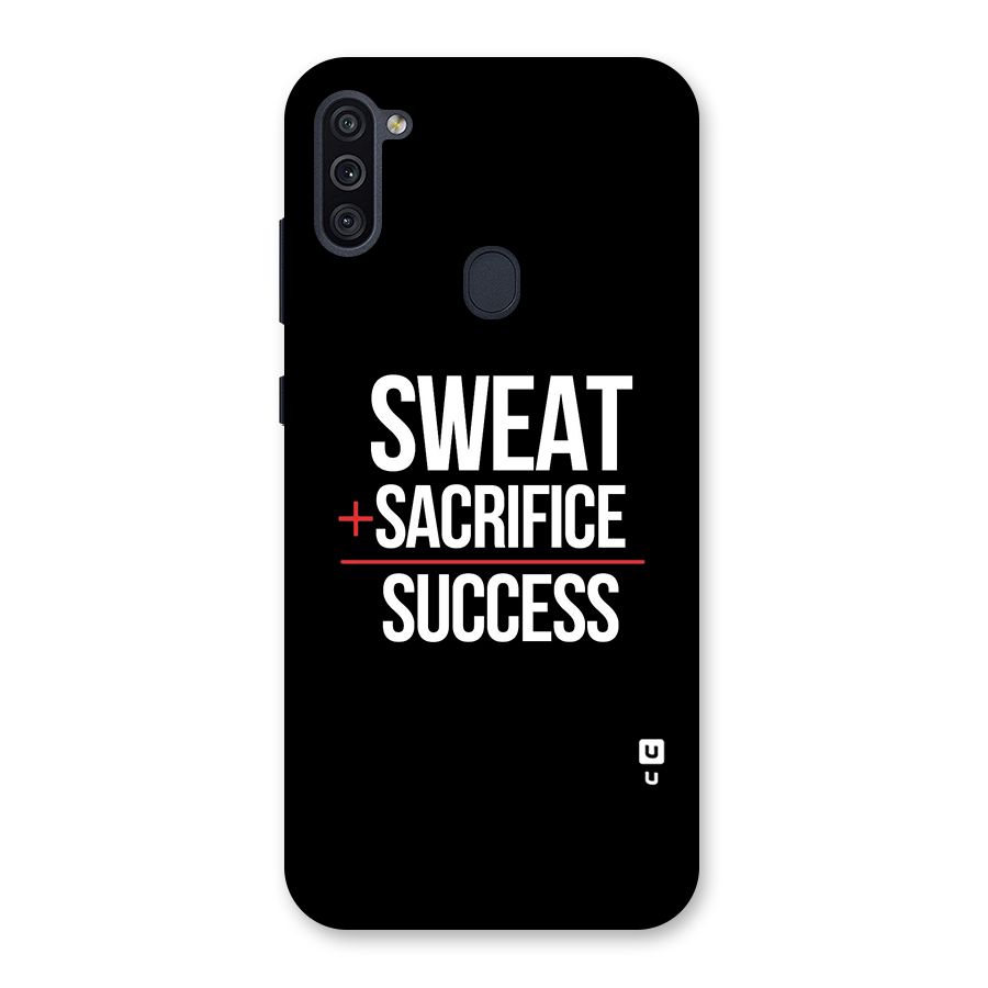 Sweat Sacrifice Success Back Case for Galaxy M11