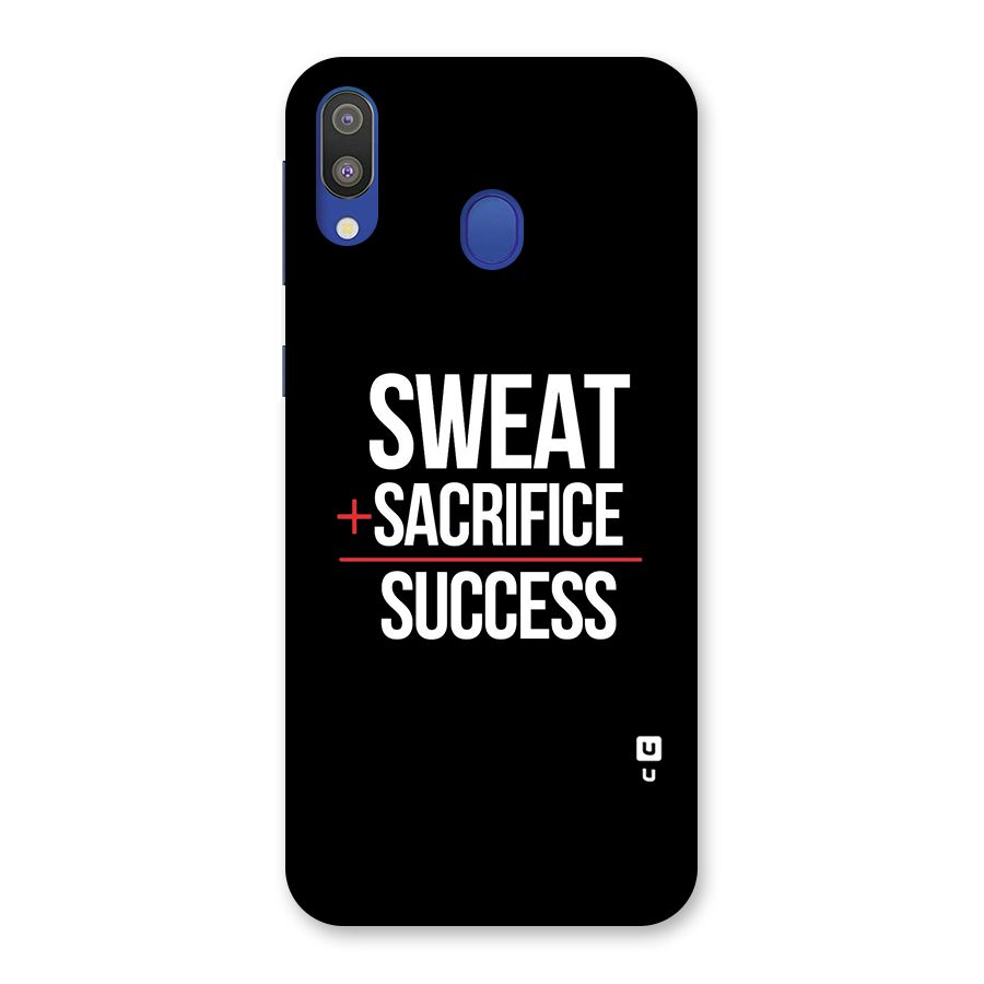 Sweat Sacrifice Success Back Case for Galaxy M20