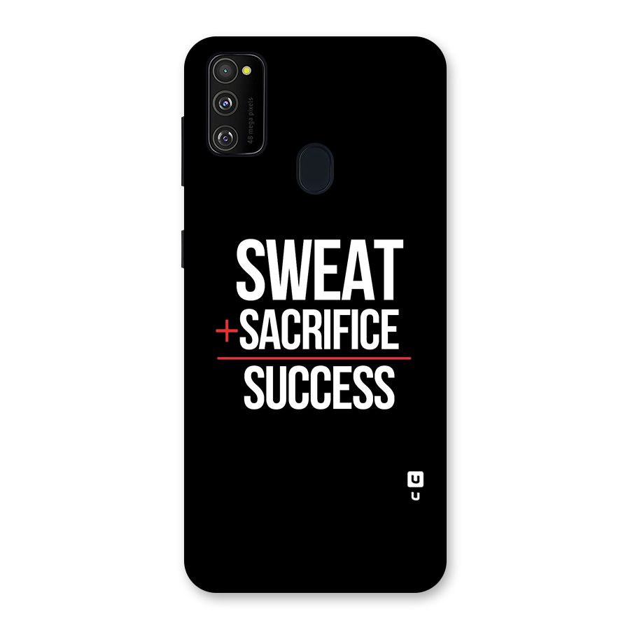 Sweat Sacrifice Success Back Case for Galaxy M21