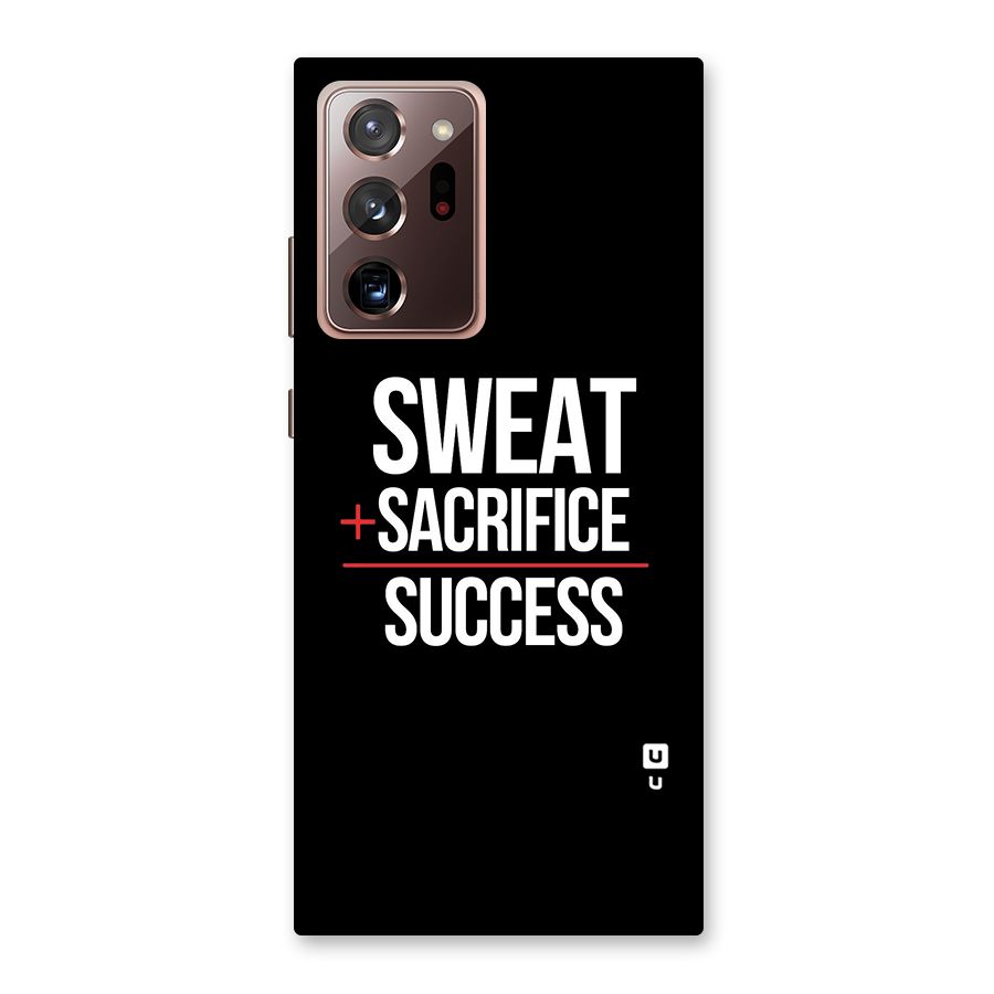 Sweat Sacrifice Success Back Case for Galaxy Note 20 Ultra