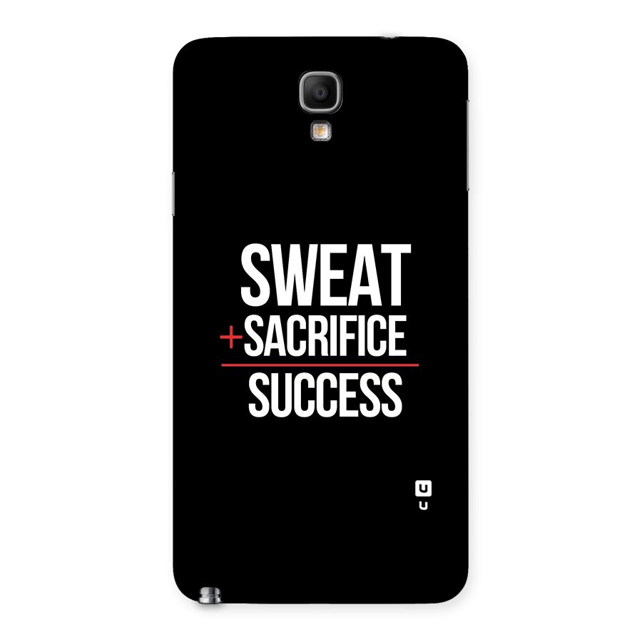 Sweat Sacrifice Success Back Case for Galaxy Note 3 Neo