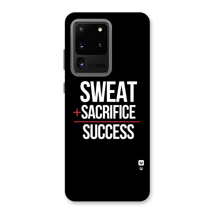 Sweat Sacrifice Success Back Case for Galaxy S20 Ultra