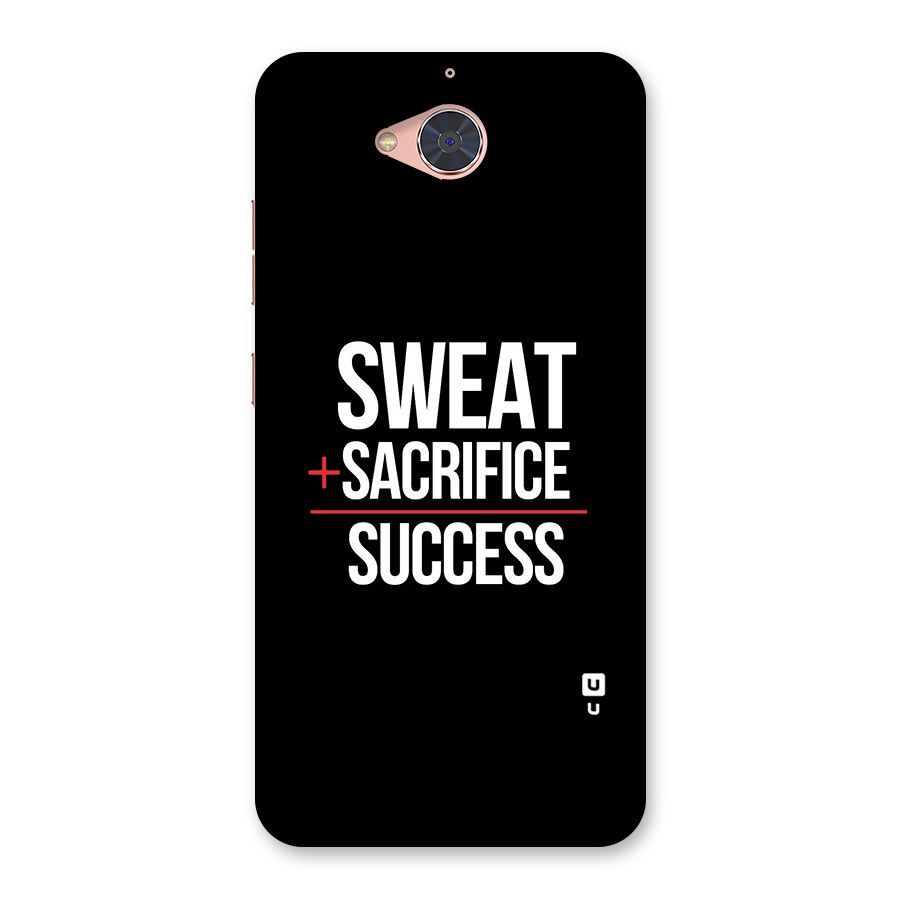 Sweat Sacrifice Success Back Case for Gionee S6 Pro