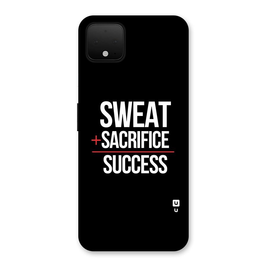 Sweat Sacrifice Success Back Case for Google Pixel 4 XL