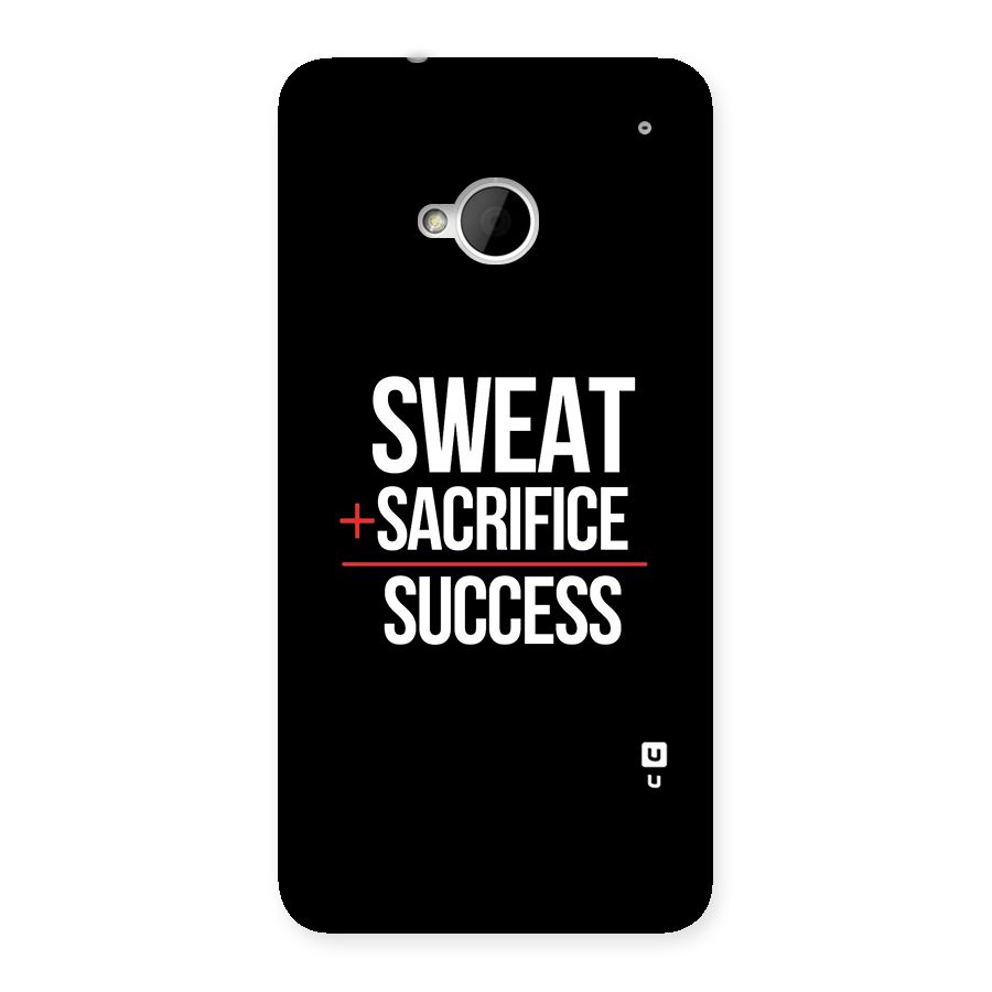 Sweat Sacrifice Success Back Case for HTC One M7