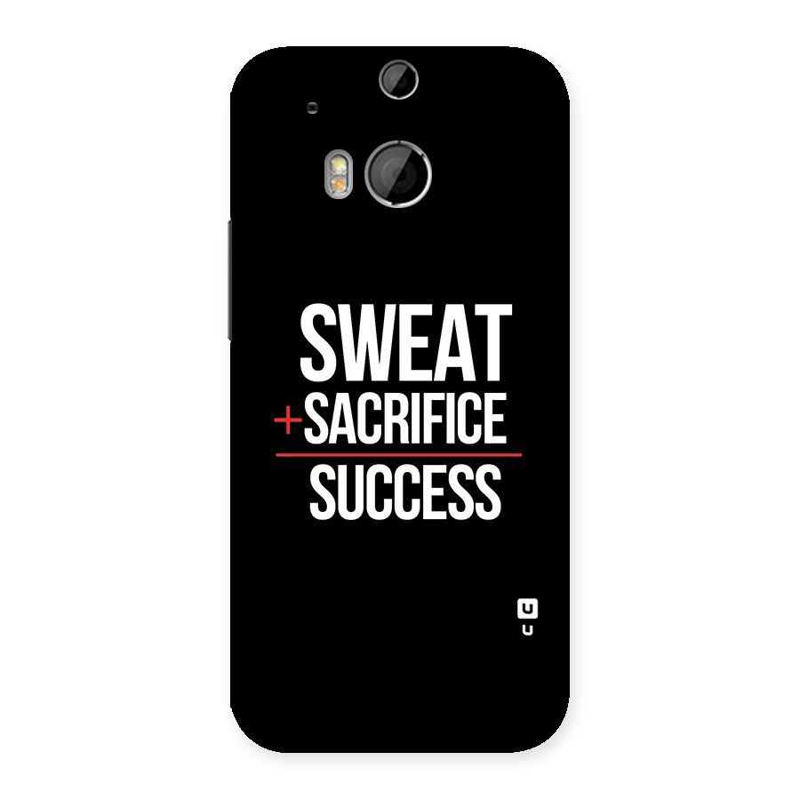 Sweat Sacrifice Success Back Case for HTC One M8
