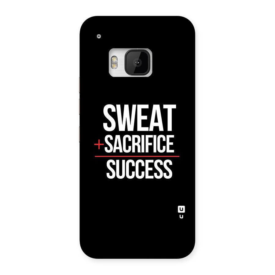 Sweat Sacrifice Success Back Case for HTC One M9