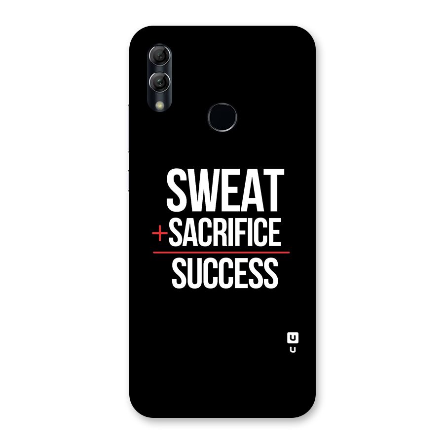 Sweat Sacrifice Success Back Case for Honor 10 Lite