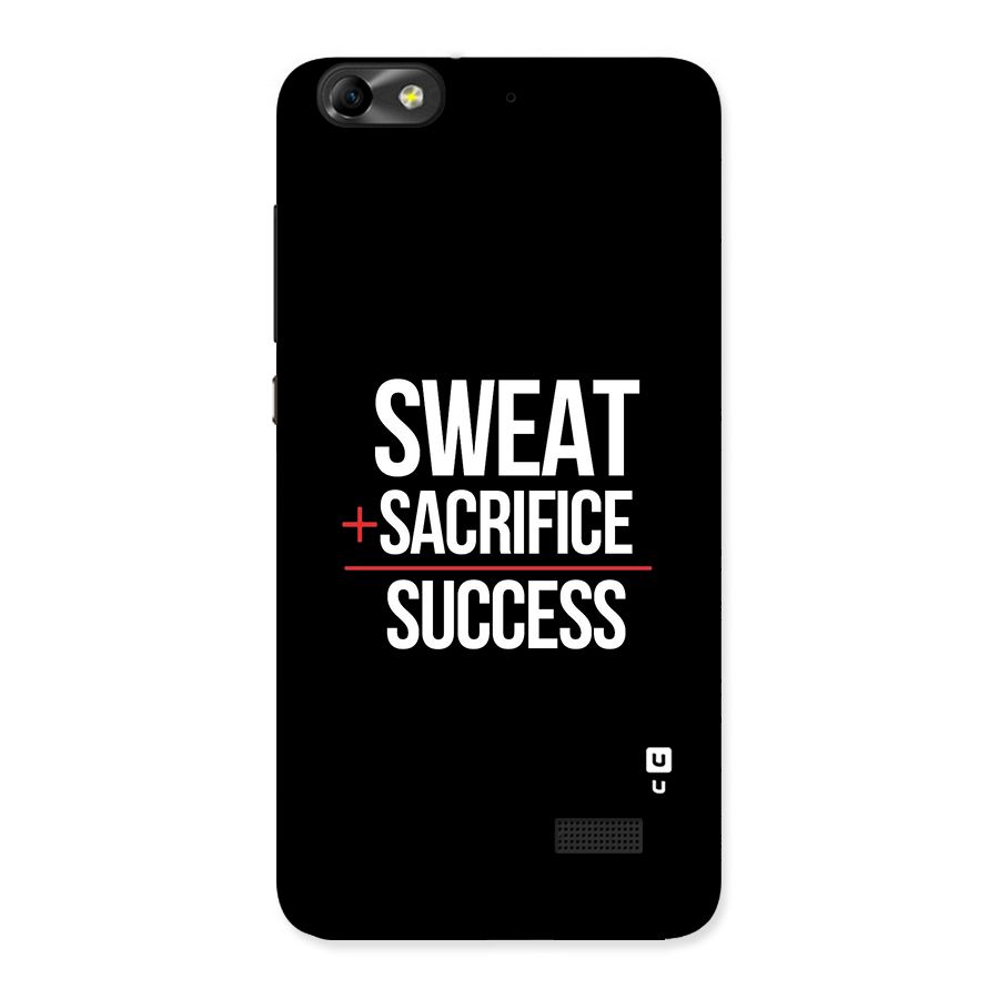 Sweat Sacrifice Success Back Case for Honor 4C