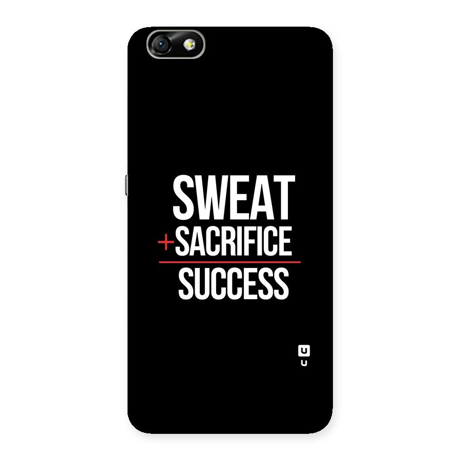 Sweat Sacrifice Success Back Case for Honor 4X