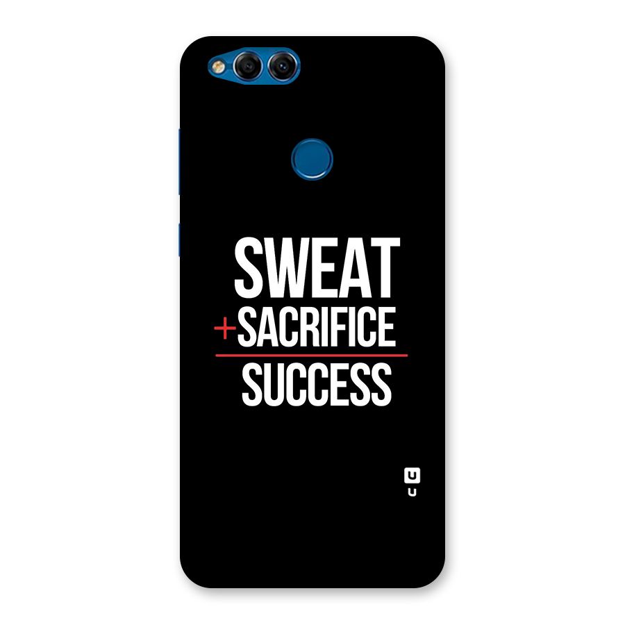 Sweat Sacrifice Success Back Case for Honor 7X