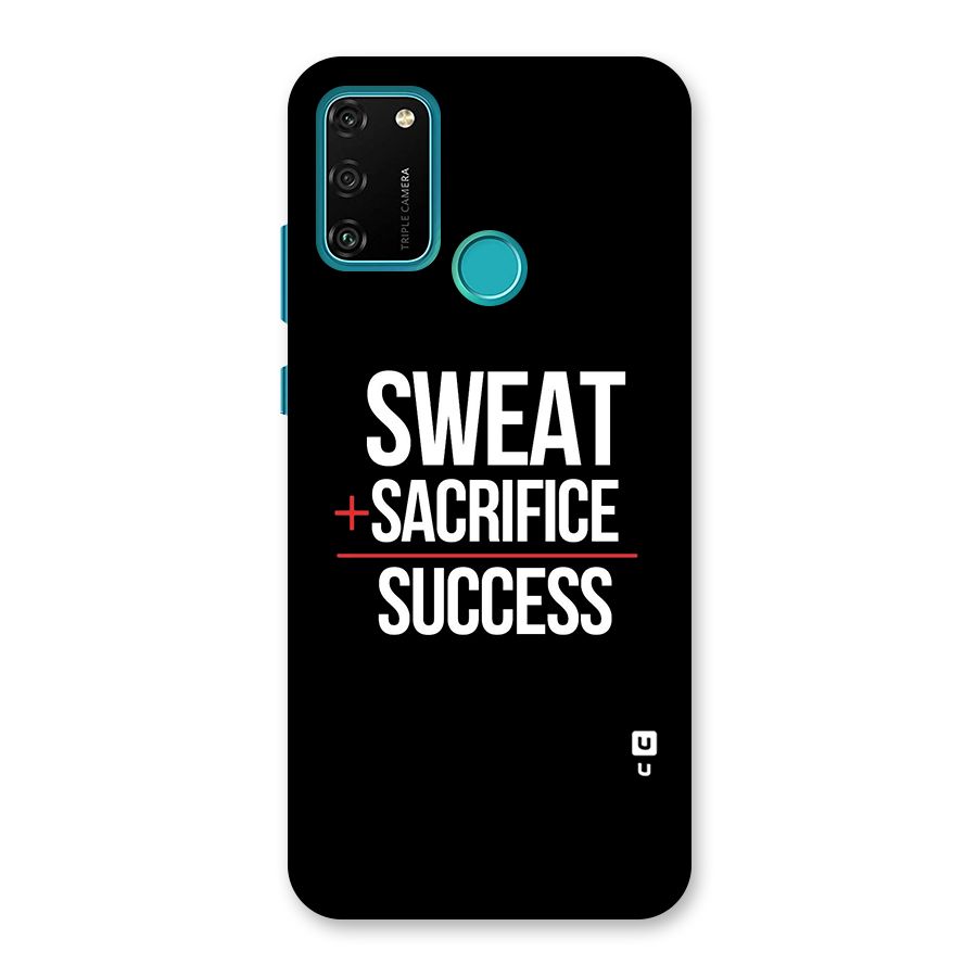 Sweat Sacrifice Success Back Case for Honor 9A