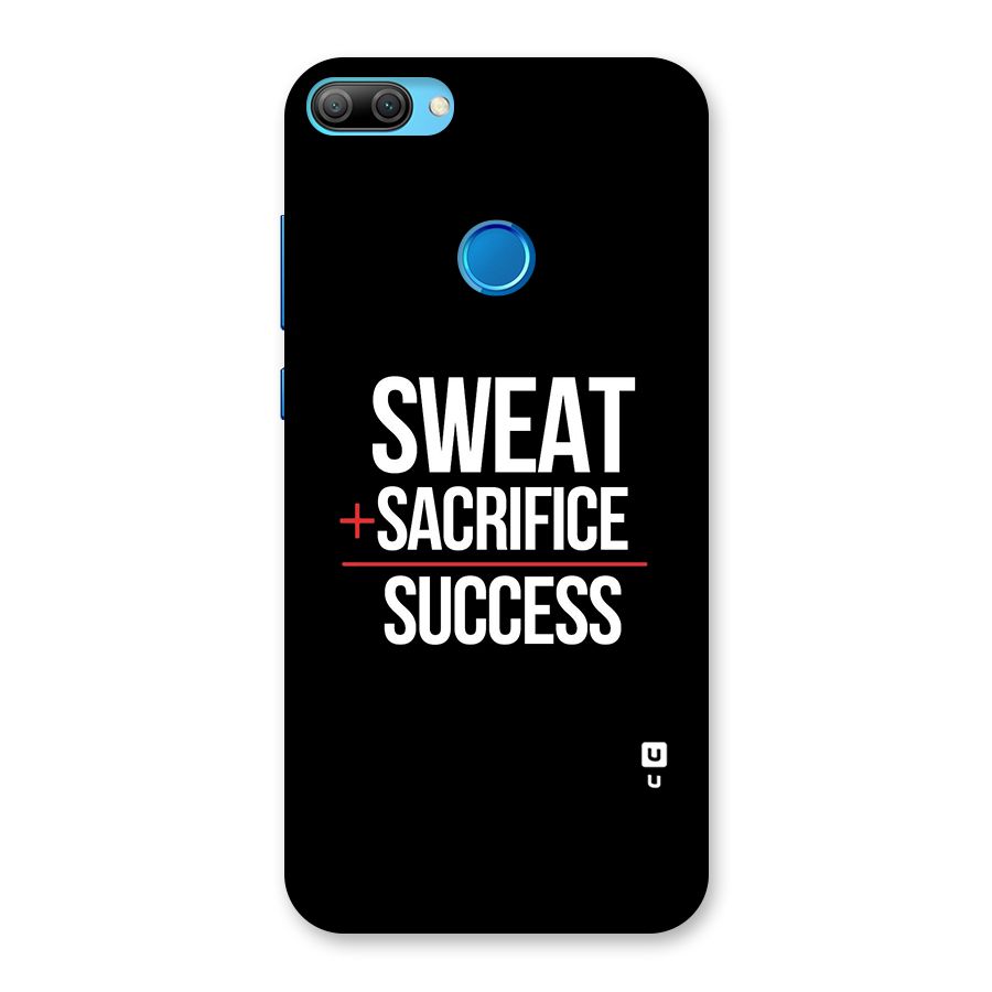 Sweat Sacrifice Success Back Case for Honor 9N