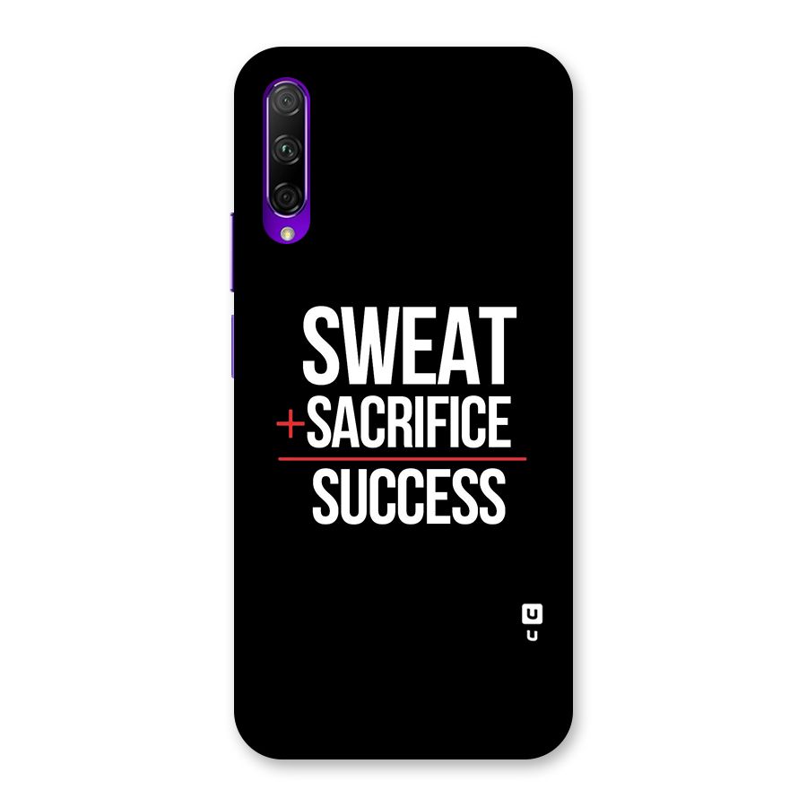 Sweat Sacrifice Success Back Case for Honor 9X Pro