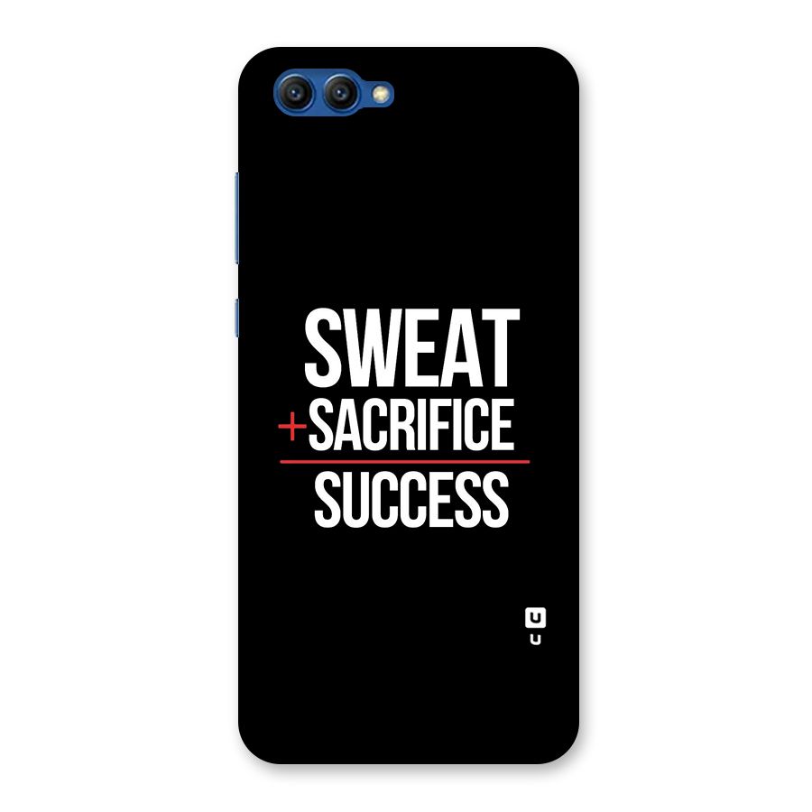 Sweat Sacrifice Success Back Case for Honor View 10