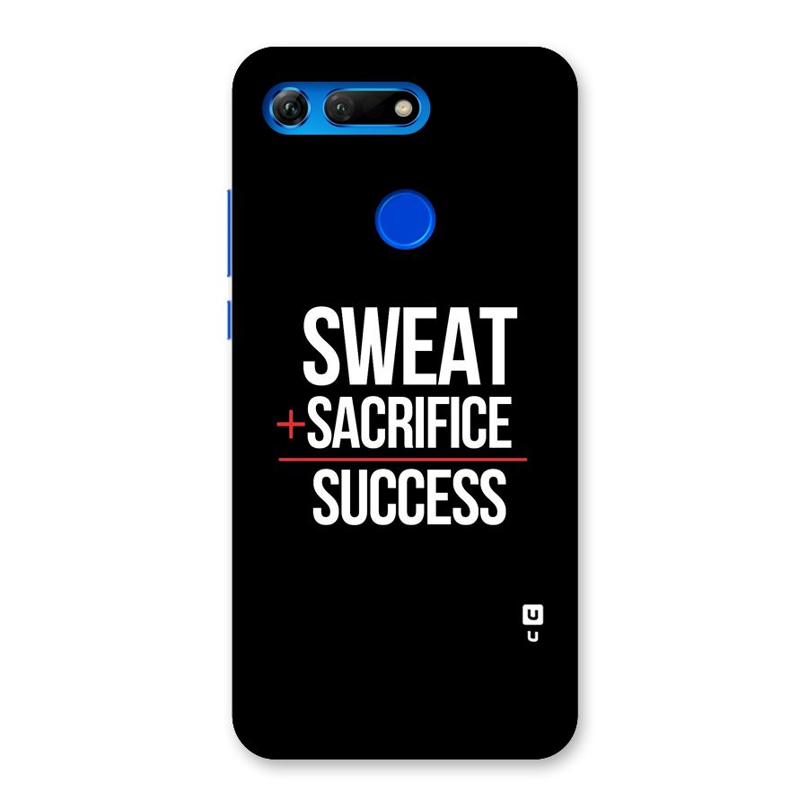 Sweat Sacrifice Success Back Case for Honor View 20