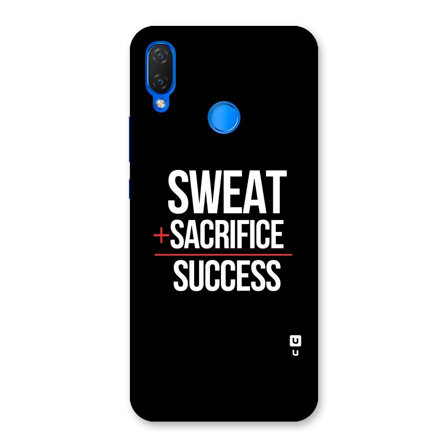 Sweat Sacrifice Success Back Case for Huawei P Smart+