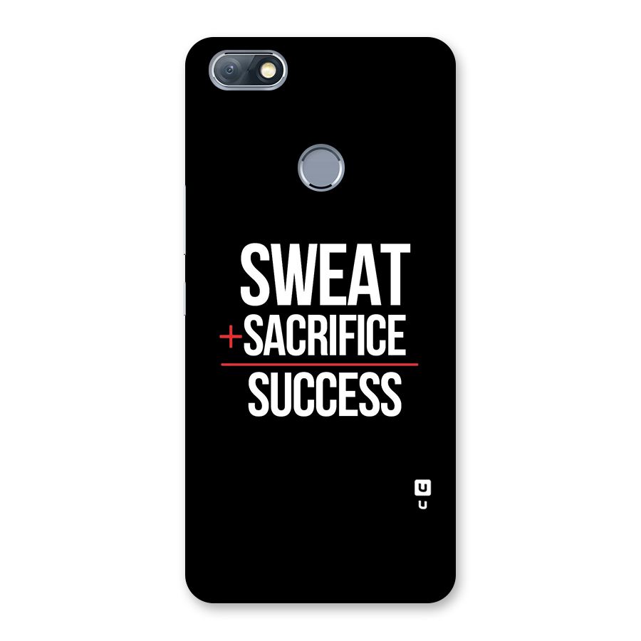 Sweat Sacrifice Success Back Case for Infinix Note 5