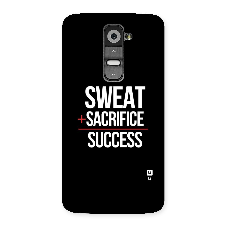 Sweat Sacrifice Success Back Case for LG G2