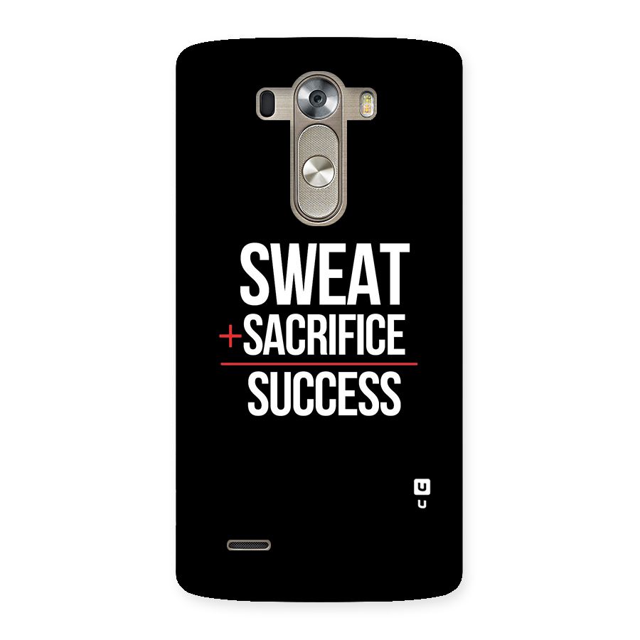 Sweat Sacrifice Success Back Case for LG G3