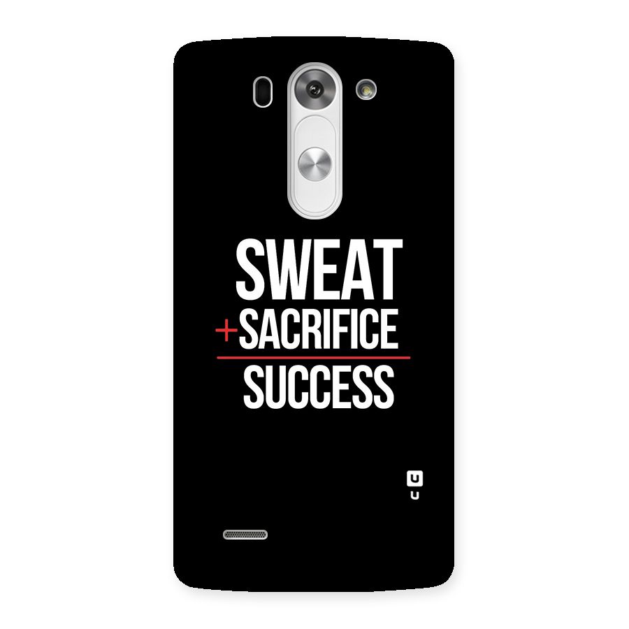 Sweat Sacrifice Success Back Case for LG G3 Beat