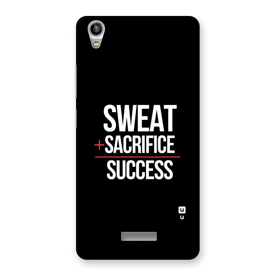 Sweat Sacrifice Success Back Case for Lava-Pixel-V1