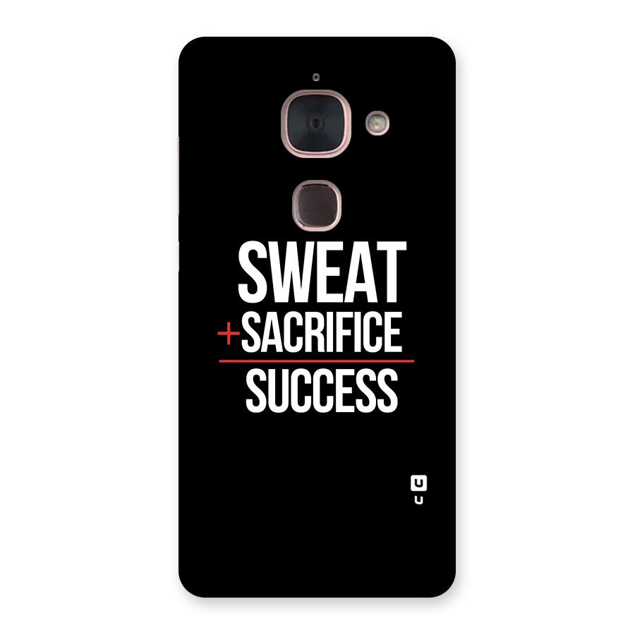 Sweat Sacrifice Success Back Case for Le Max 2
