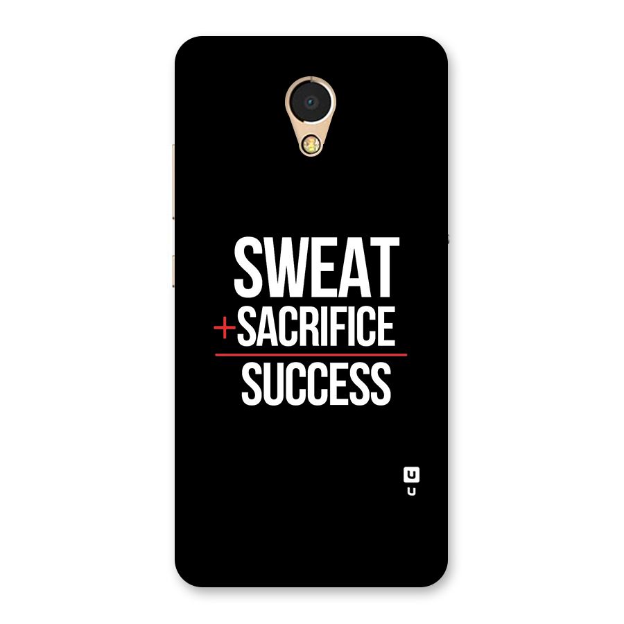 Sweat Sacrifice Success Back Case for Lenovo P2