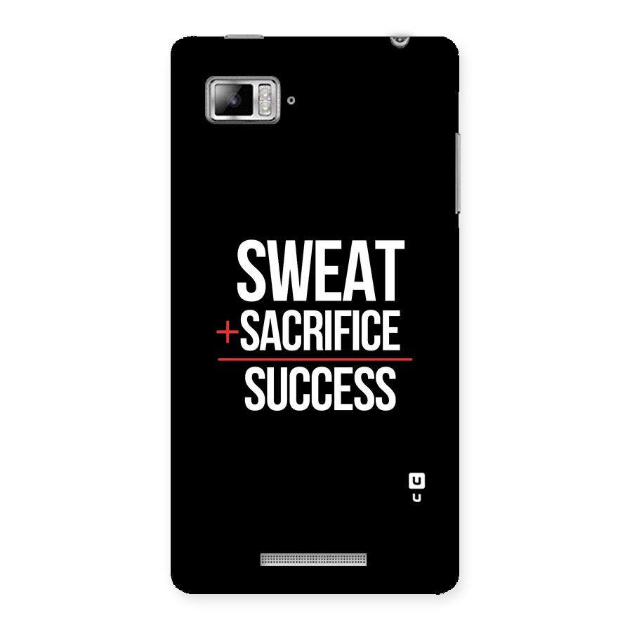Sweat Sacrifice Success Back Case for Lenovo Vibe Z K910