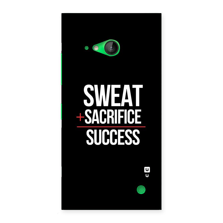 Sweat Sacrifice Success Back Case for Lumia 730