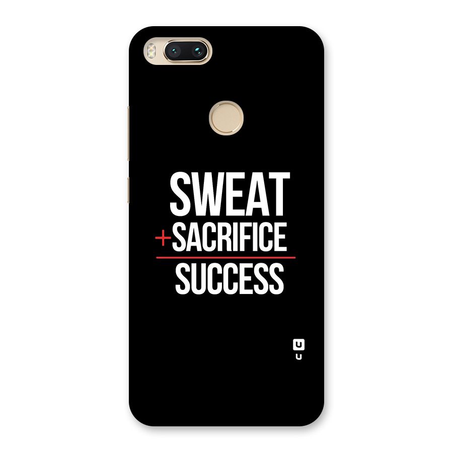 Sweat Sacrifice Success Back Case for Mi A1