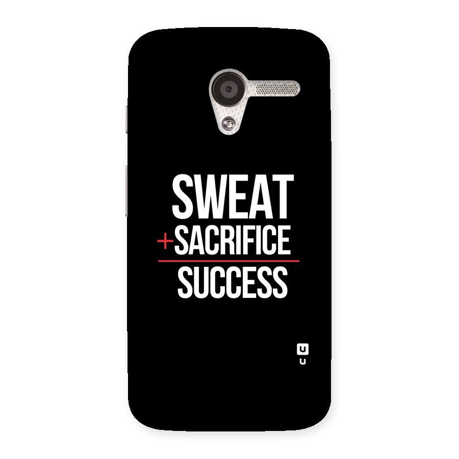 Sweat Sacrifice Success Back Case for Moto X