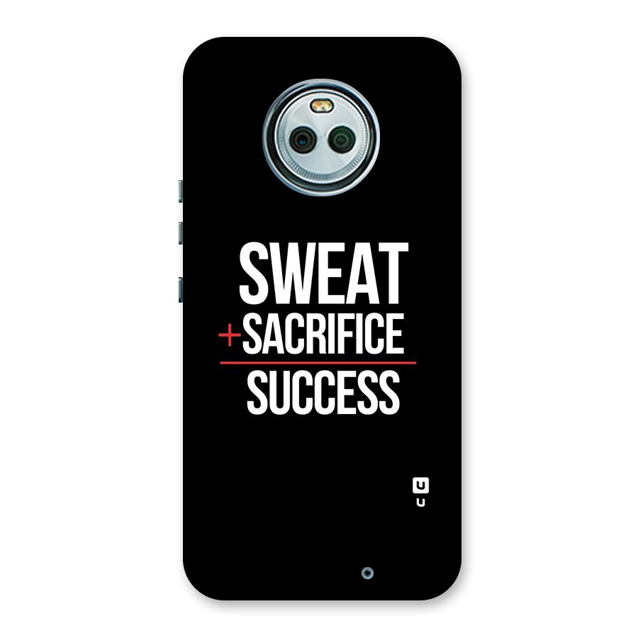 Sweat Sacrifice Success Back Case for Moto X4