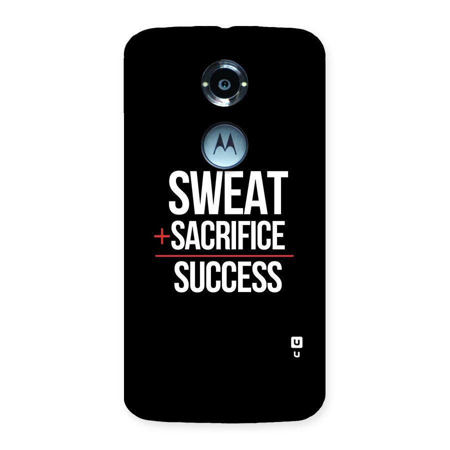 Sweat Sacrifice Success Back Case for Moto X 2nd Gen