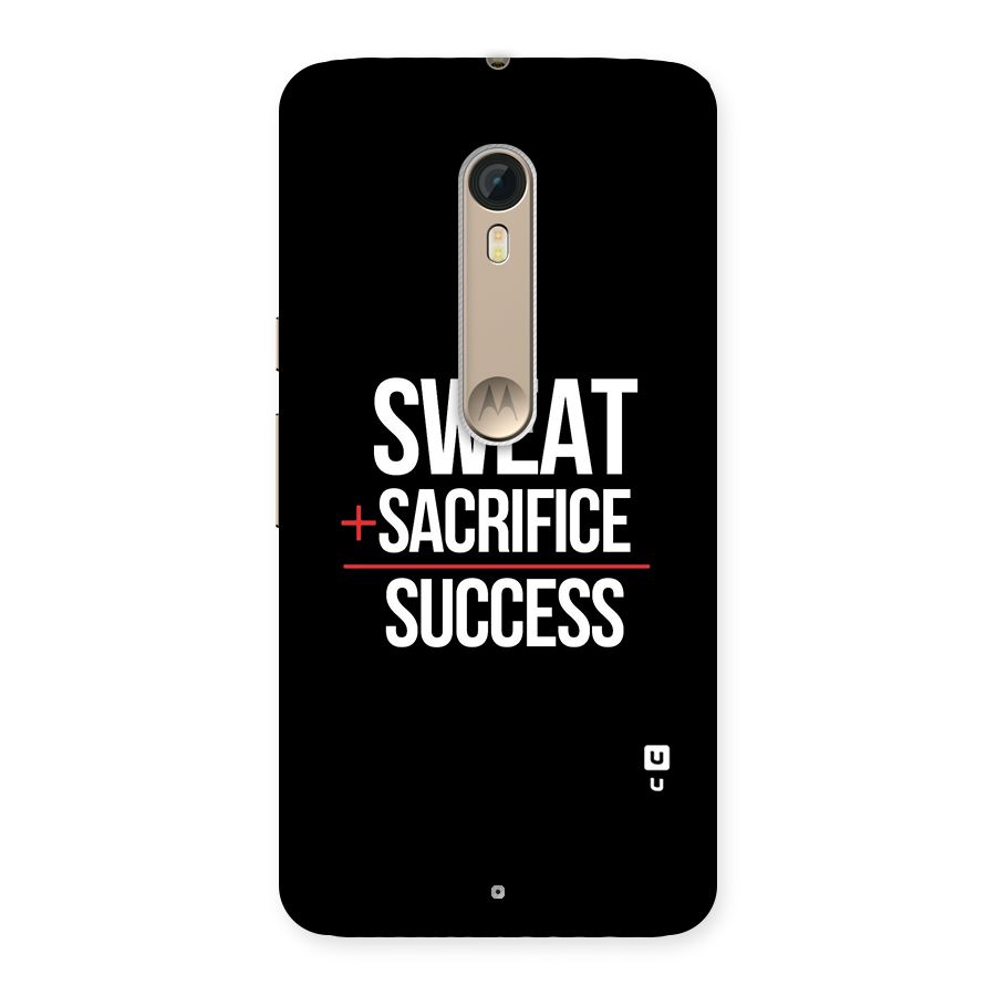Sweat Sacrifice Success Back Case for Motorola Moto X Style