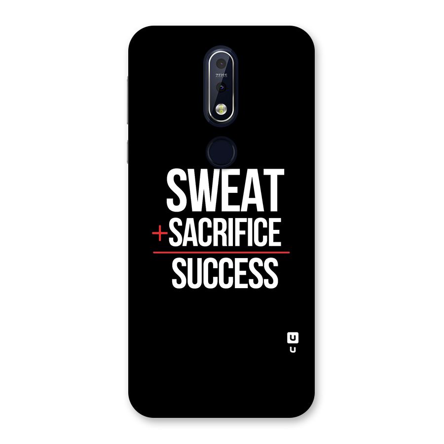 Sweat Sacrifice Success Back Case for Nokia 7.1