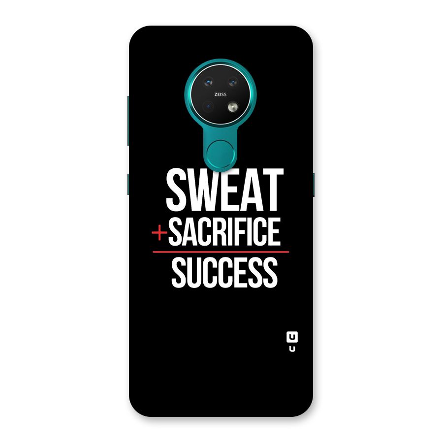 Sweat Sacrifice Success Back Case for Nokia 7.2