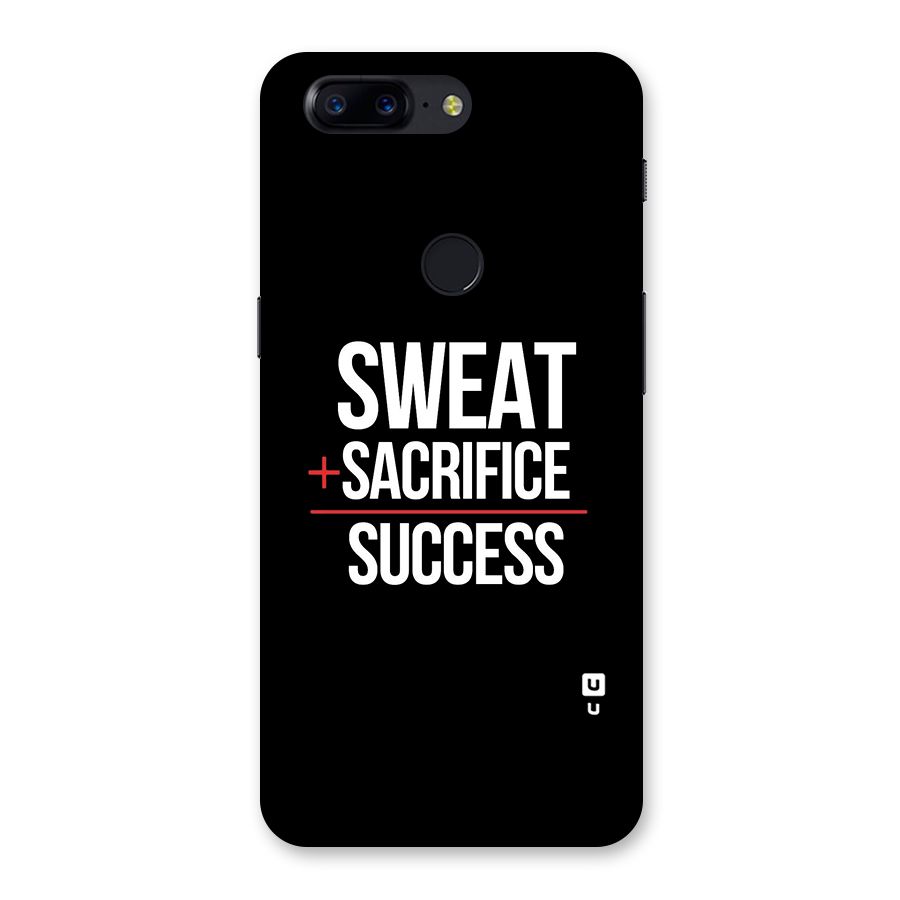 Sweat Sacrifice Success Back Case for OnePlus 5T