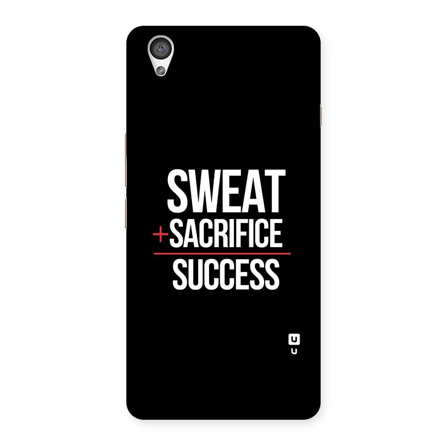 Sweat Sacrifice Success Back Case for OnePlus X