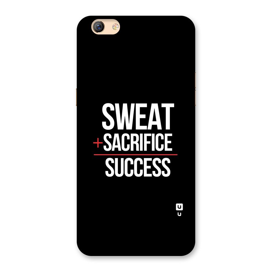 Sweat Sacrifice Success Back Case for Oppo F3 Plus