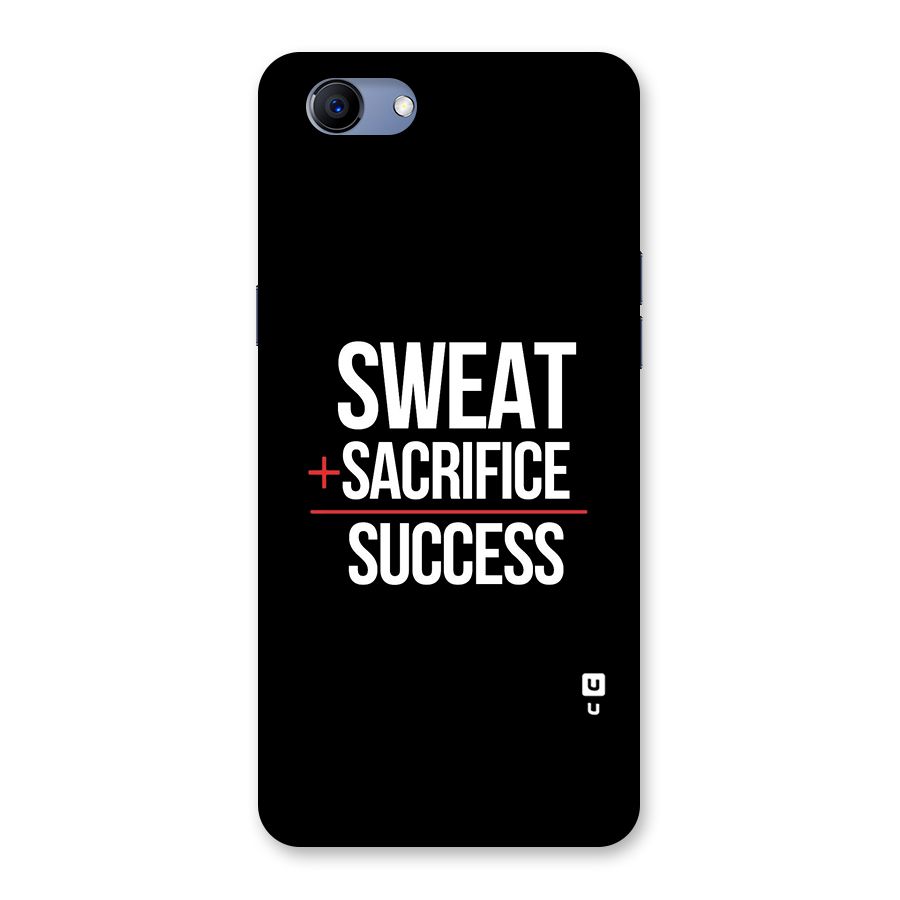 Sweat Sacrifice Success Back Case for Oppo Realme 1