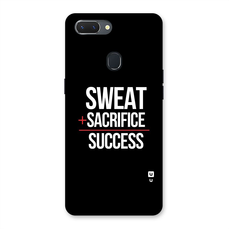 Sweat Sacrifice Success Back Case for Oppo Realme 2