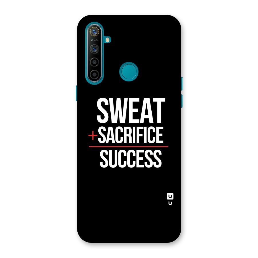 Sweat Sacrifice Success Back Case for Realme 5i