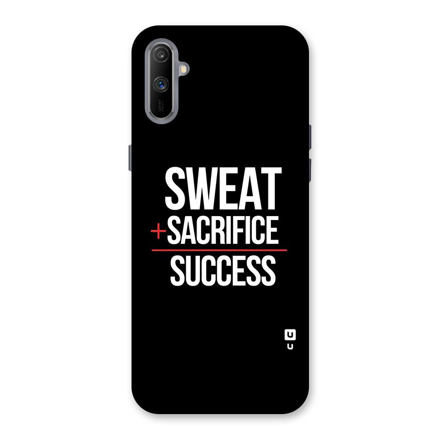 Sweat Sacrifice Success Back Case for Realme C3